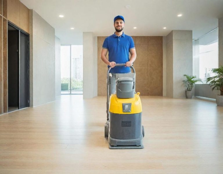 Grundreinigung von Böden und Innenräumen in Wesel