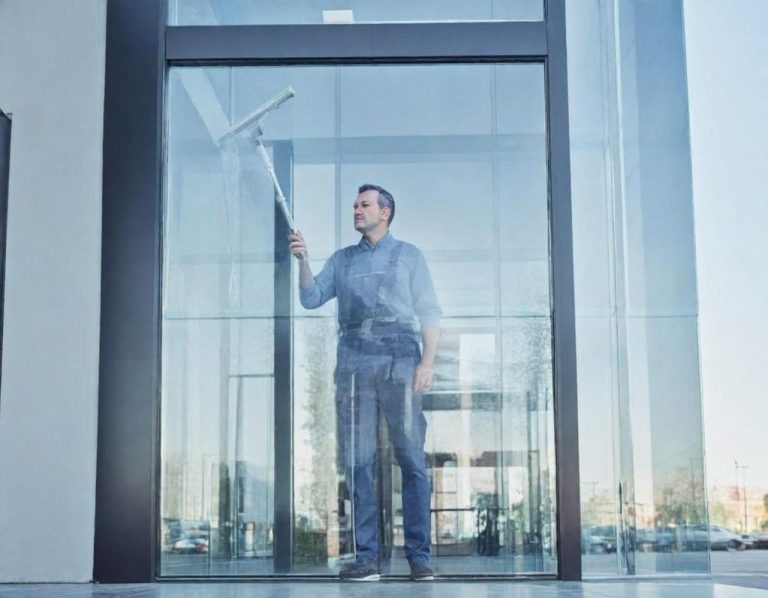 Glas- und Rahmenreinigung durch Gebäudereinigung in Wesel